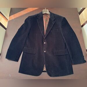 Ralph Lauren - Rare Black Corduroy Blazer - 44L - Men’s